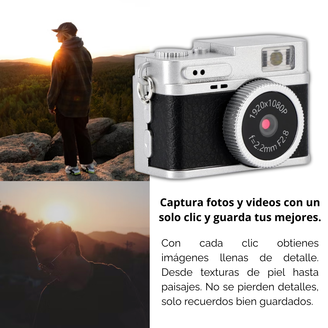 Llavero con mini cámara funcional