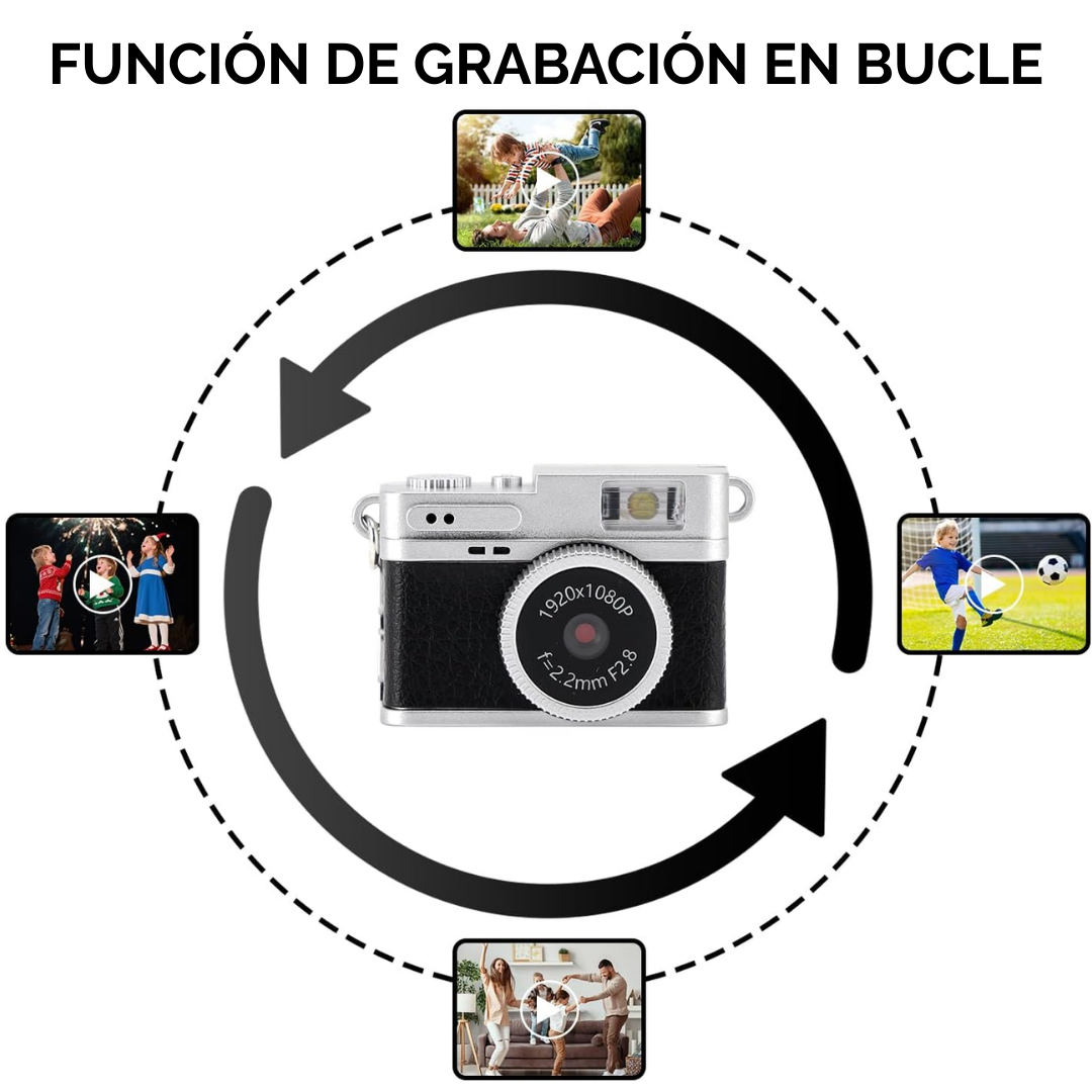 Llavero con mini cámara funcional